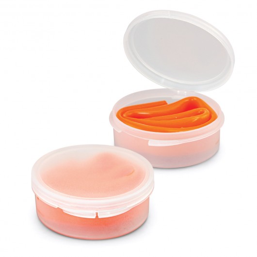 Case With Silicone Straws Orange
